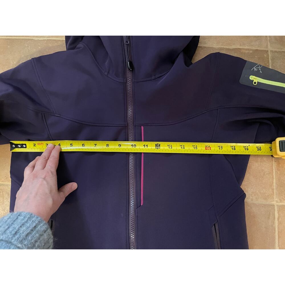 ARC'TERYX Vintage Women's Purple Softshell Jacket Gorpcore Hiking 00s sz M 8-10 - Picture 7 of 11